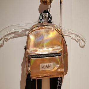 Kendall + Kylie holographic small bag